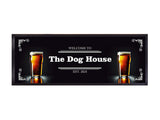 Beer Glass Medium Bar Runner