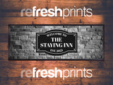 Brick Wall Medium Bar Runner