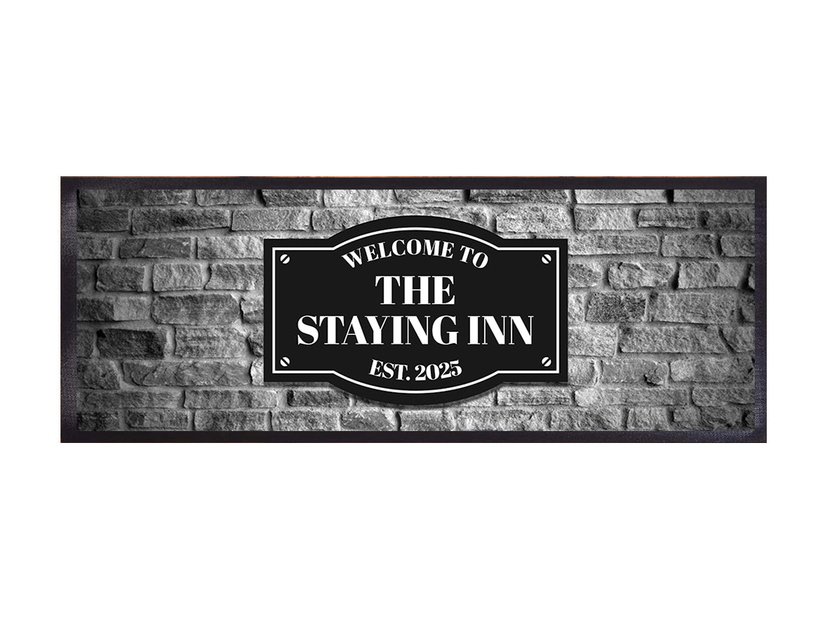 Brick Wall Medium Bar Runner