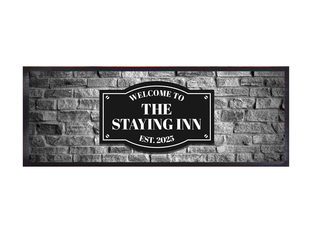 Brick Wall Medium Bar Runner