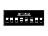 Coffee Menu Medium Bar Runner (2 Colours)