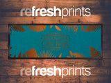 Orange Leaf Medium Bar Runner