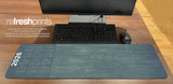 Blue Wood Large Mouse Mat