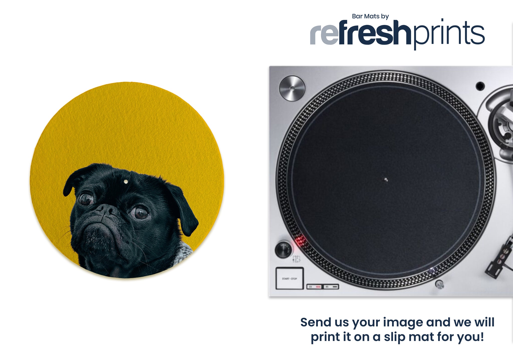 Personalised DJ Slip Mat