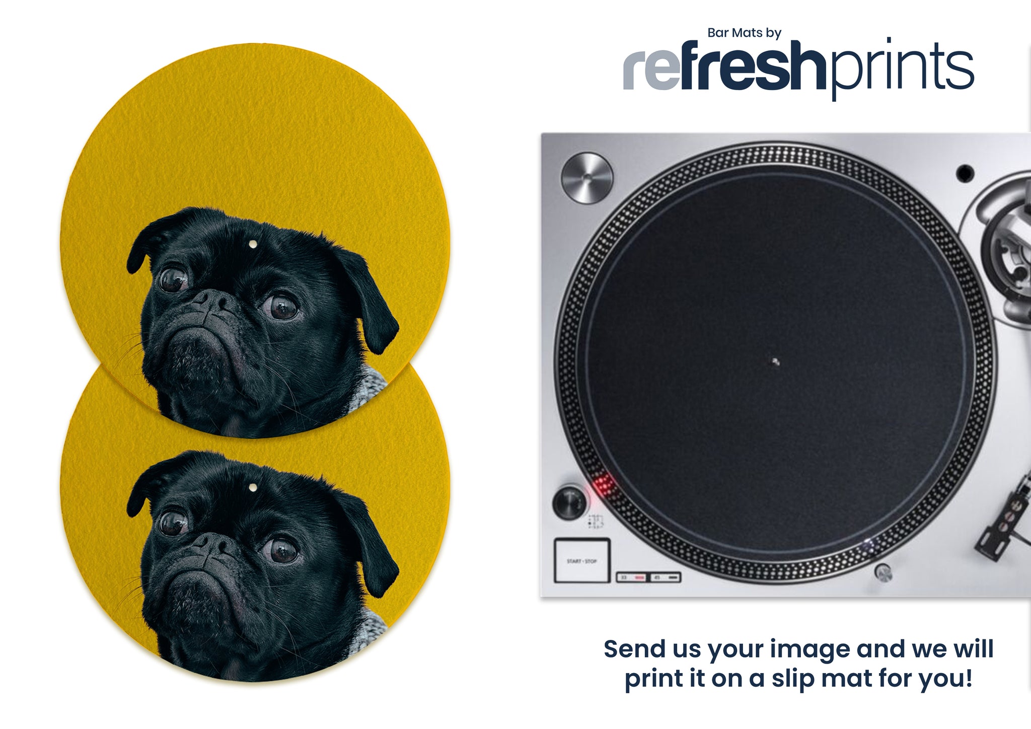 Personalised DJ Slip Mat