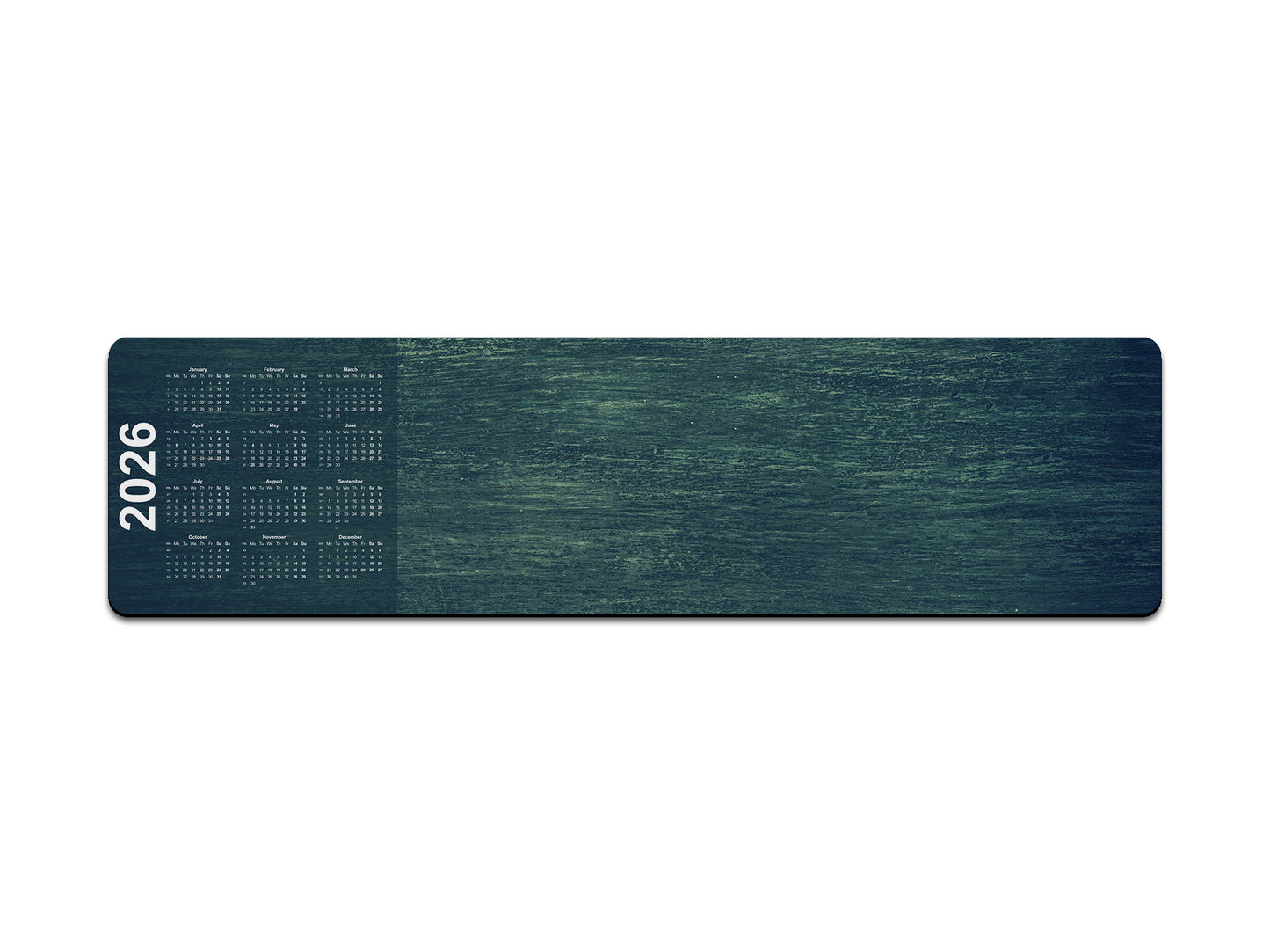 Blue Wood Large Mouse Mat