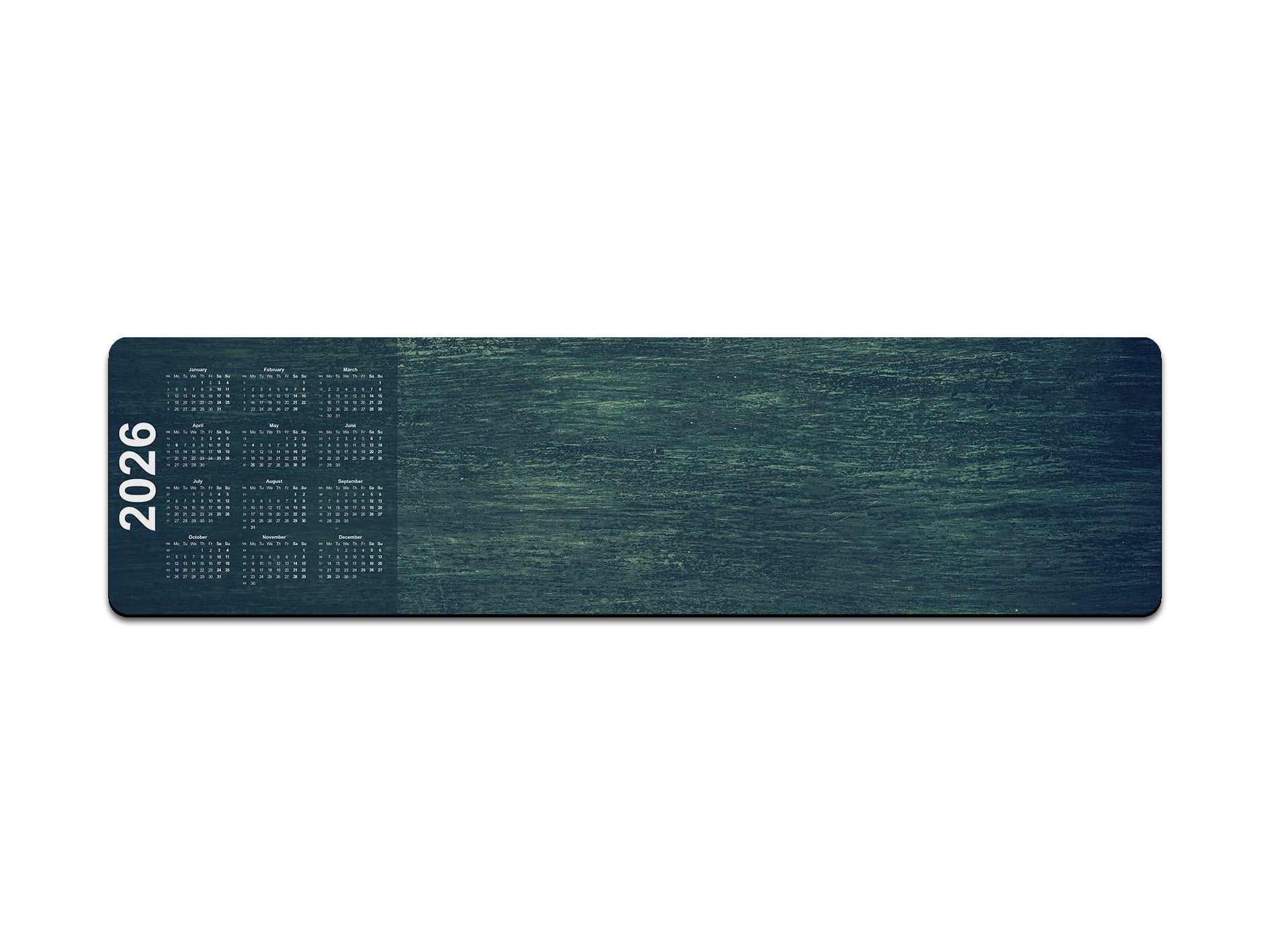 Blue Wood Large Mouse Mat