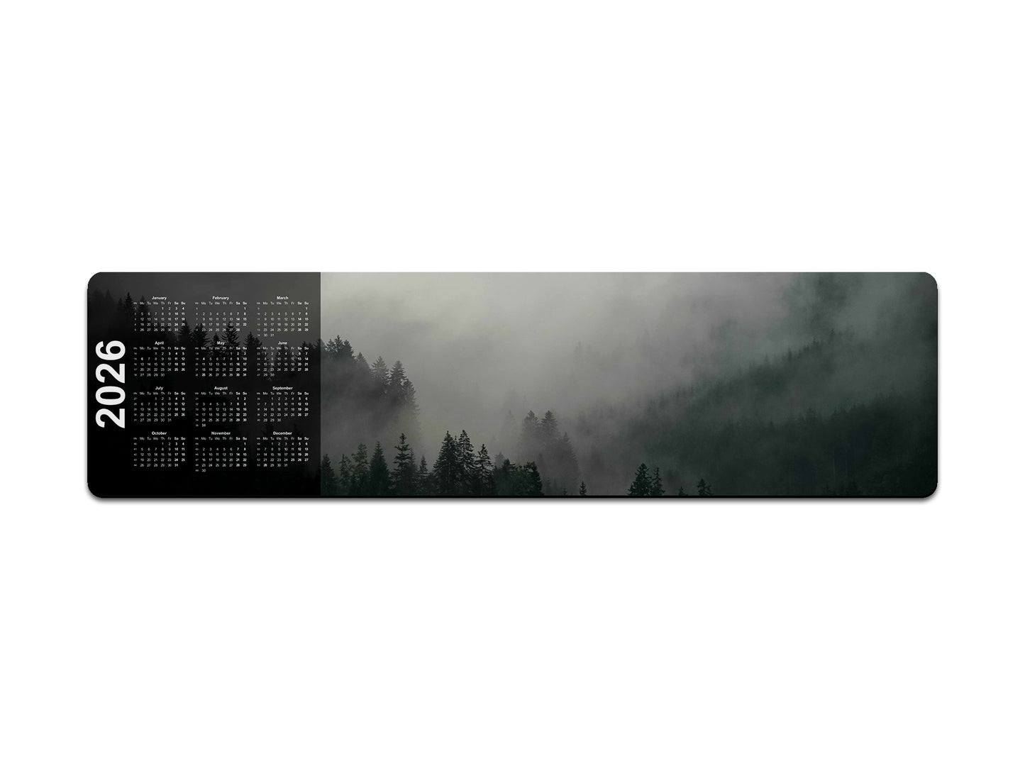 Forest Fog Large Mouse Mat