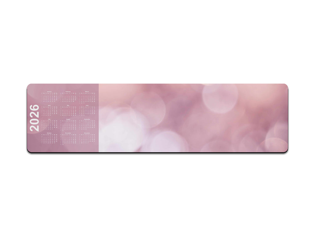 Pink Bubbles Large Mouse Mat