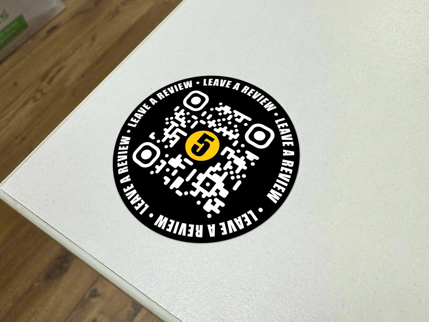 Custom Metal Table Card (Circular)