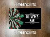 Darts Metal Bar Sign