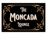 Vintage Font Metal Bar Sign