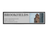 Business Counter Large Mat (Logo/Image and Contact Info)