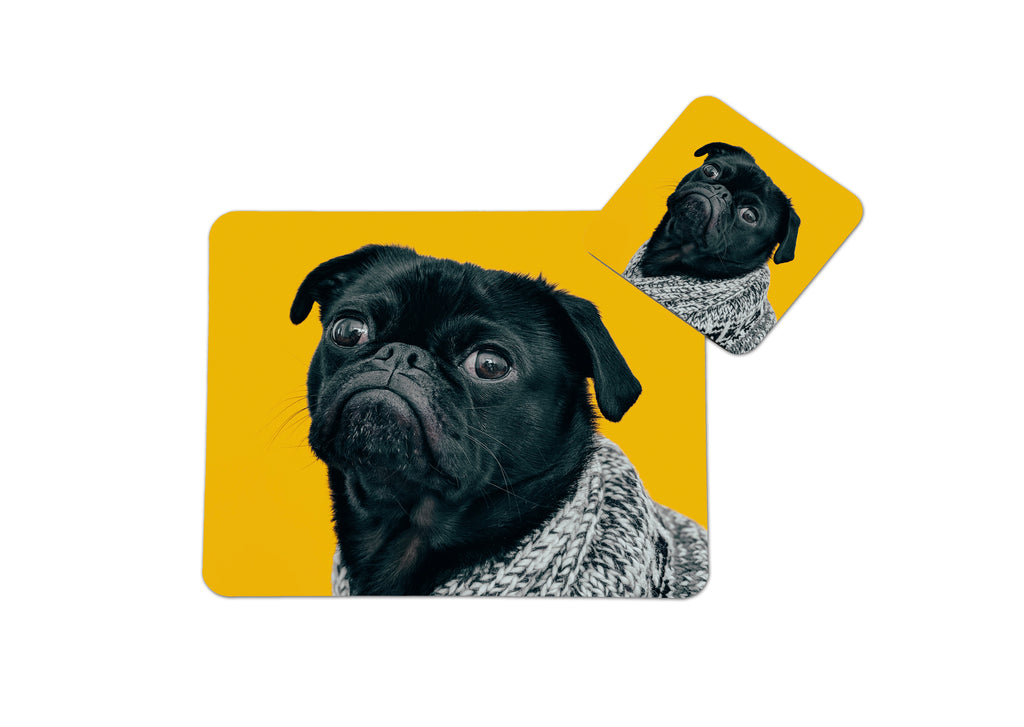 1 Custom Cork-Backed Placemat & Coaster