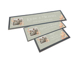 Pastel Hand-Drawn Floral Wedding Bar Runners