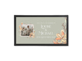 Pastel Hand-Drawn Floral Wedding Bar Runners