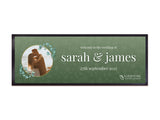 Floral Frame Wedding Bar Runners