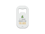 Promotional Christmas Bottle Opener