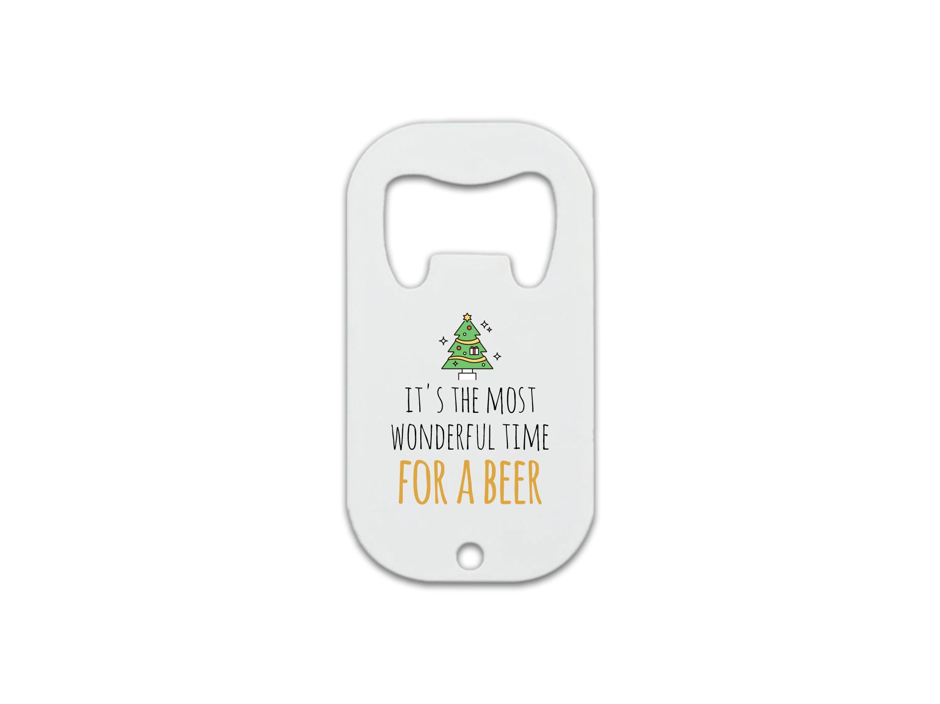 Promotional Christmas Bottle Opener