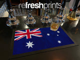 Australia Flag Regular Bar Runner - Bar - Mats.co.uk