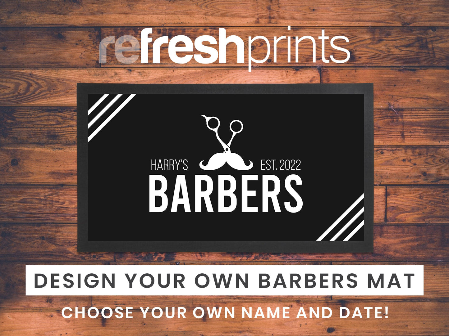 Barbers Regular Counter Mat - Bar - Mats.co.uk