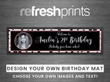Birthday Dalmation Photo Large Bar Runner - Bar - Mats.co.uk