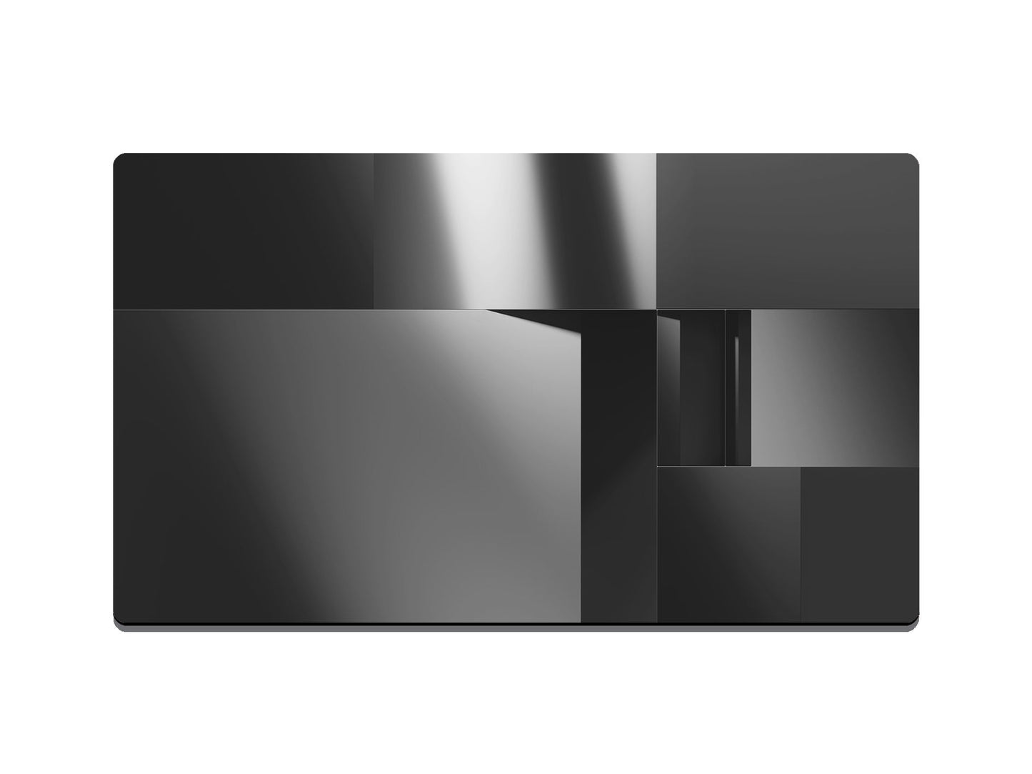 Black Monochrome Reflective Tiles Gaming Mat - Desk Mat - 3 SIZES - Bar - Mats.co.uk