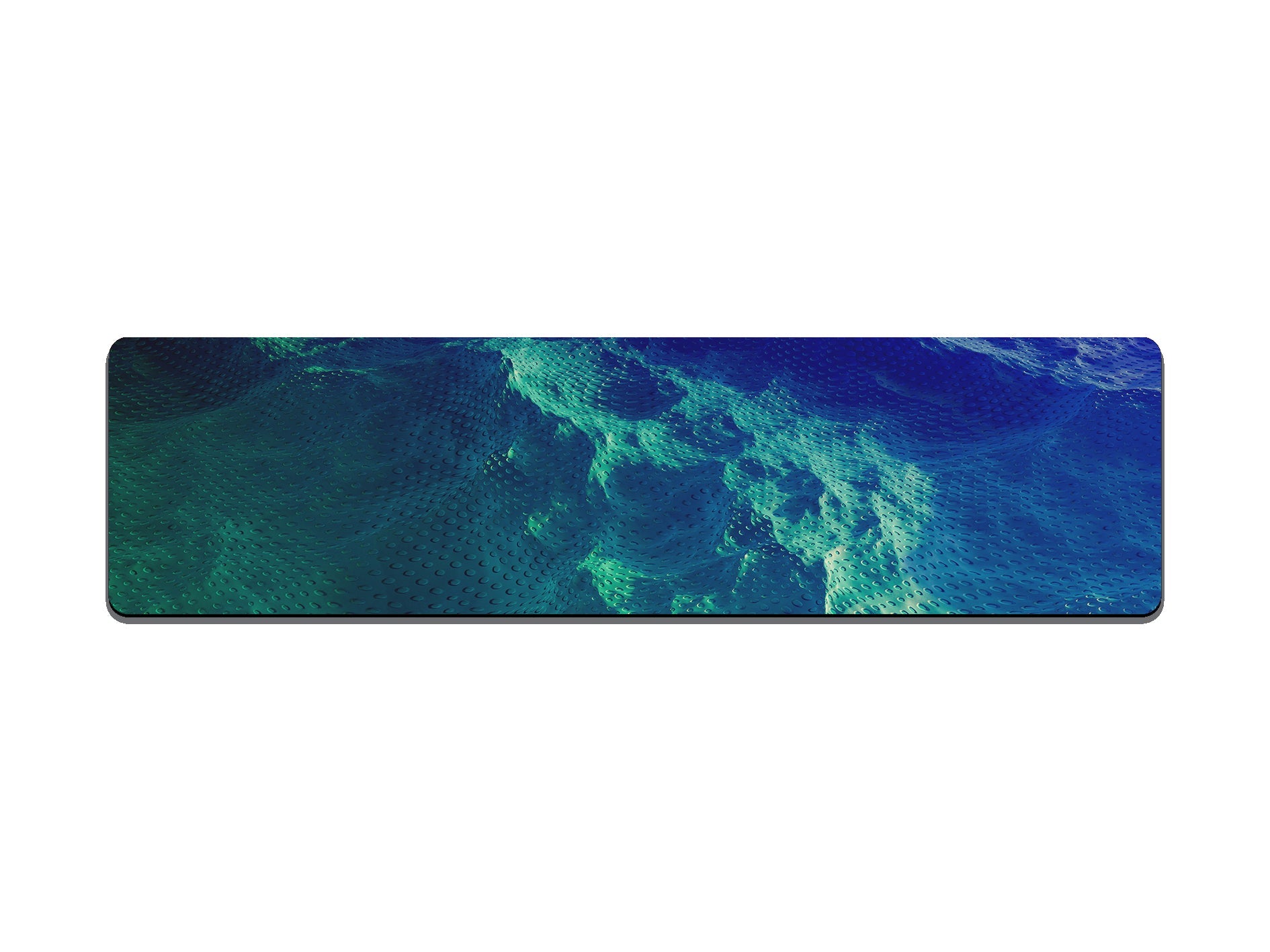 Blue and Green Water Hyperzoom - Desk Mat - 3 SIZES - Bar - Mats.co.uk