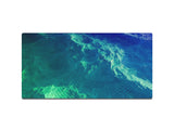 Blue and Green Water Hyperzoom - Desk Mat - 3 SIZES - Bar - Mats.co.uk