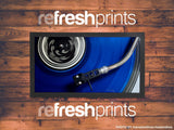 Blue Vinyl Regular Bar Runner - Bar - Mats.co.uk