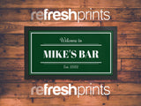 Borders & Colours Regular Bar Runner - Bar - Mats.co.uk