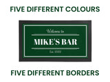 Borders & Colours Regular Bar Runner - Bar - Mats.co.uk