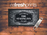 Brick Wall Regular Bar Runner - Bar - Mats.co.uk