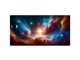 Bright Stars and Vibrant Nebula In Space Gaming Mat - Desk Mat - 3 SIZES - Bar - Mats.co.uk