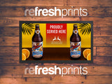 Business Borders Bar Runner [Design 2] (Wholesale) - Bar - Mats.co.uk