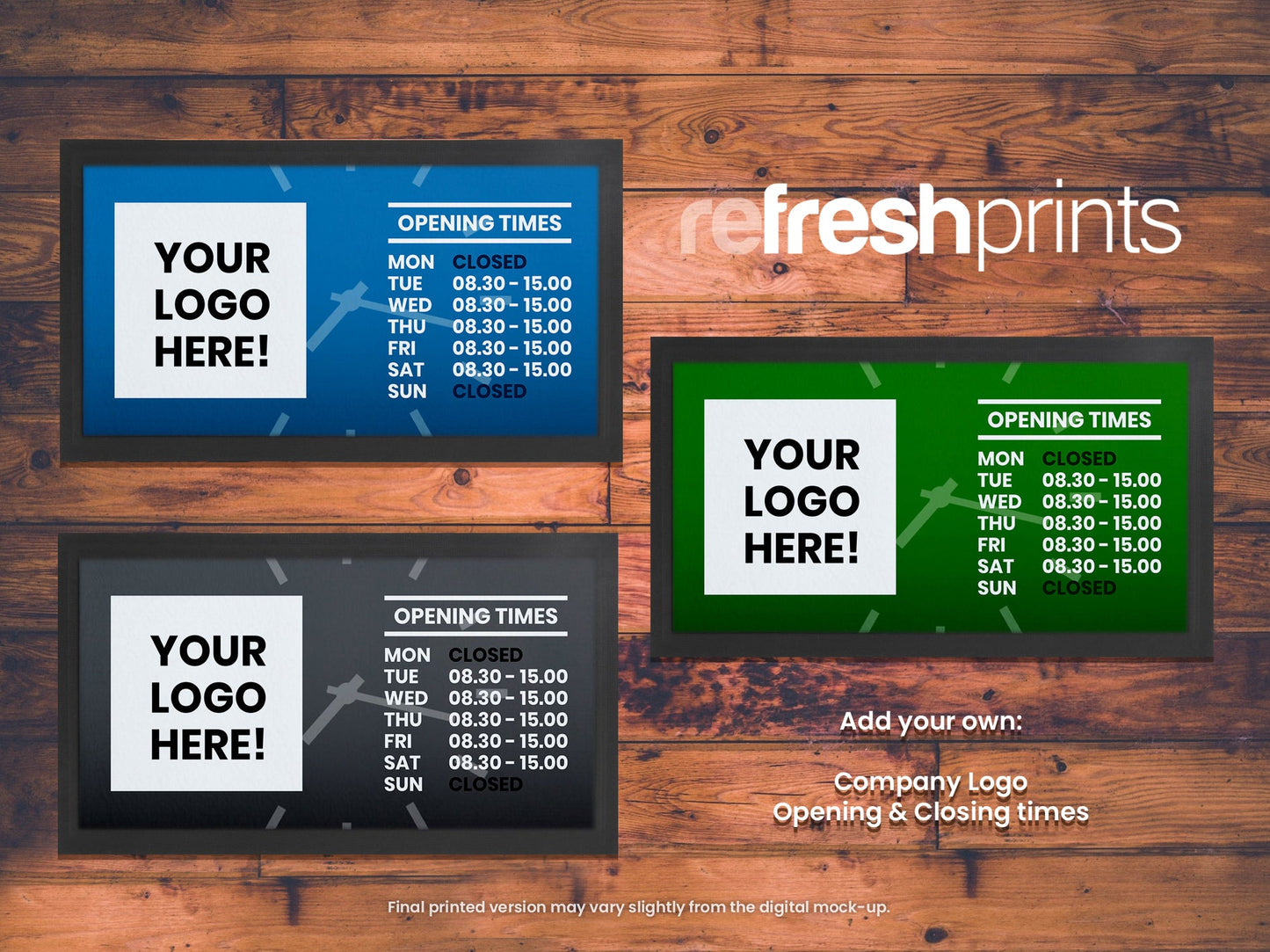 Business Information Regular Bar Runner - Bar - Mats.co.uk