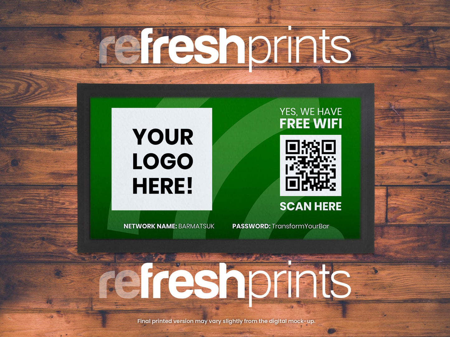 Business Information Regular Bar Runner - Bar - Mats.co.uk