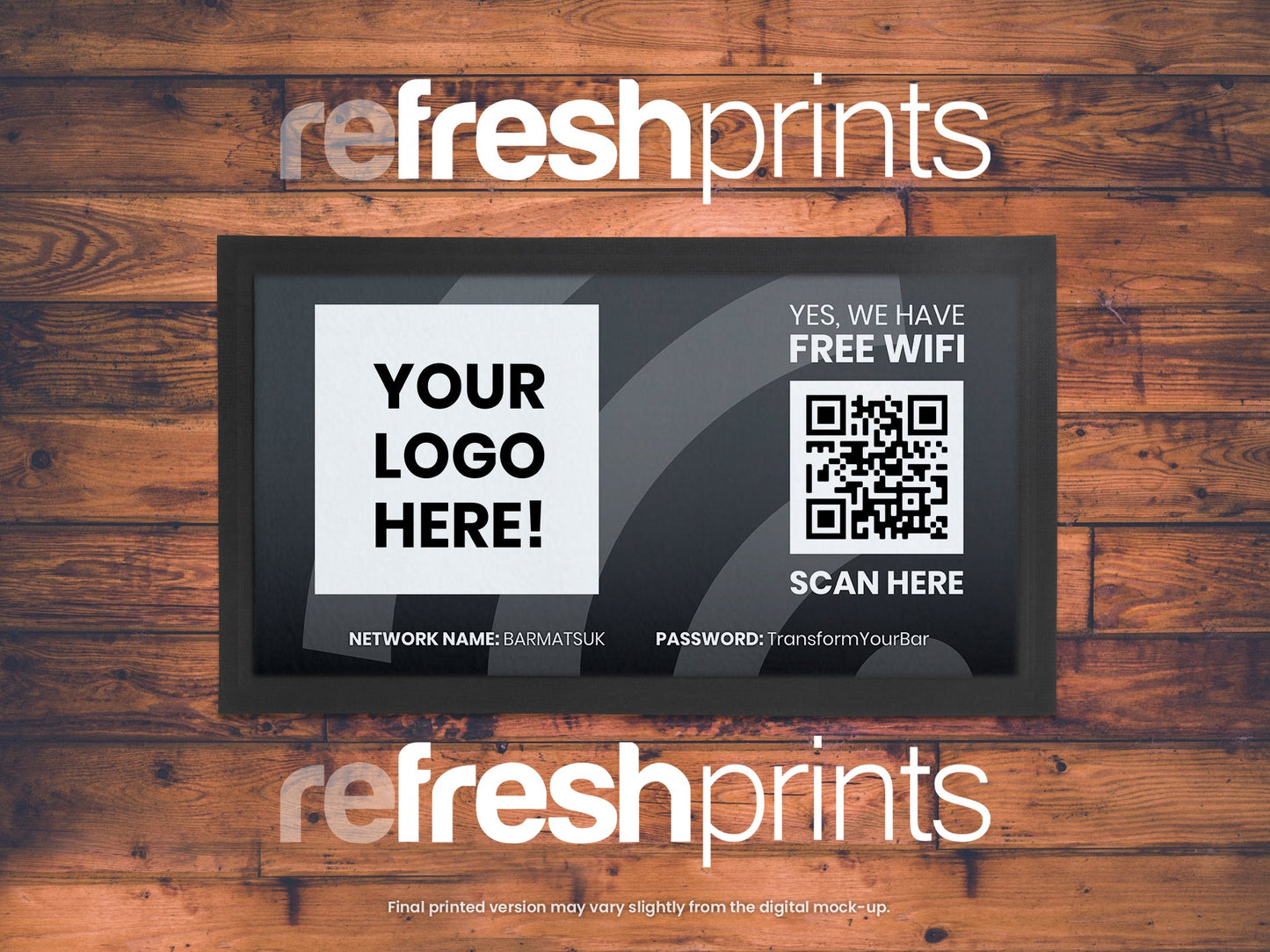 Business Information Regular Bar Runner - Bar - Mats.co.uk