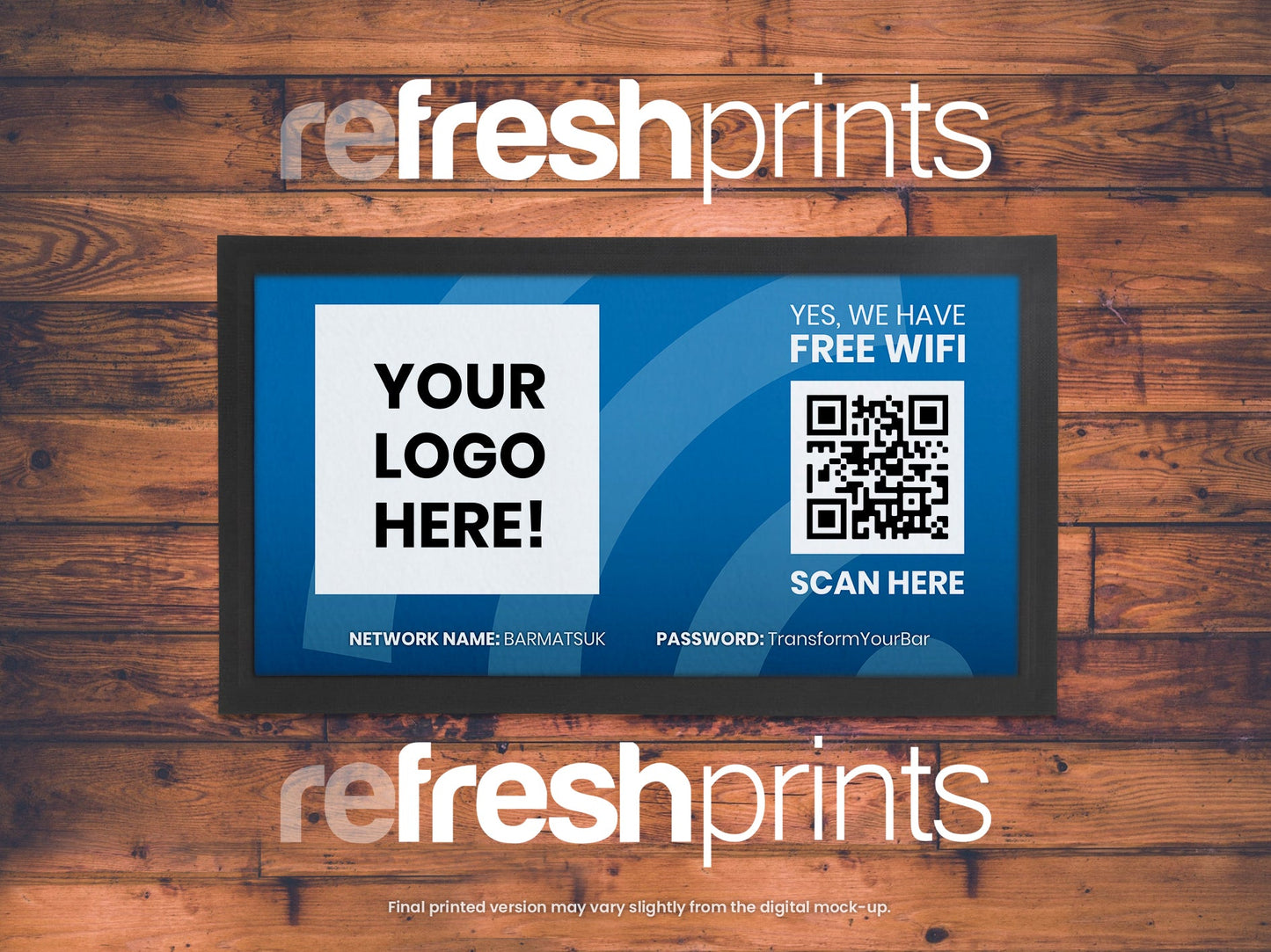 Business Information Regular Bar Runner - Bar - Mats.co.uk