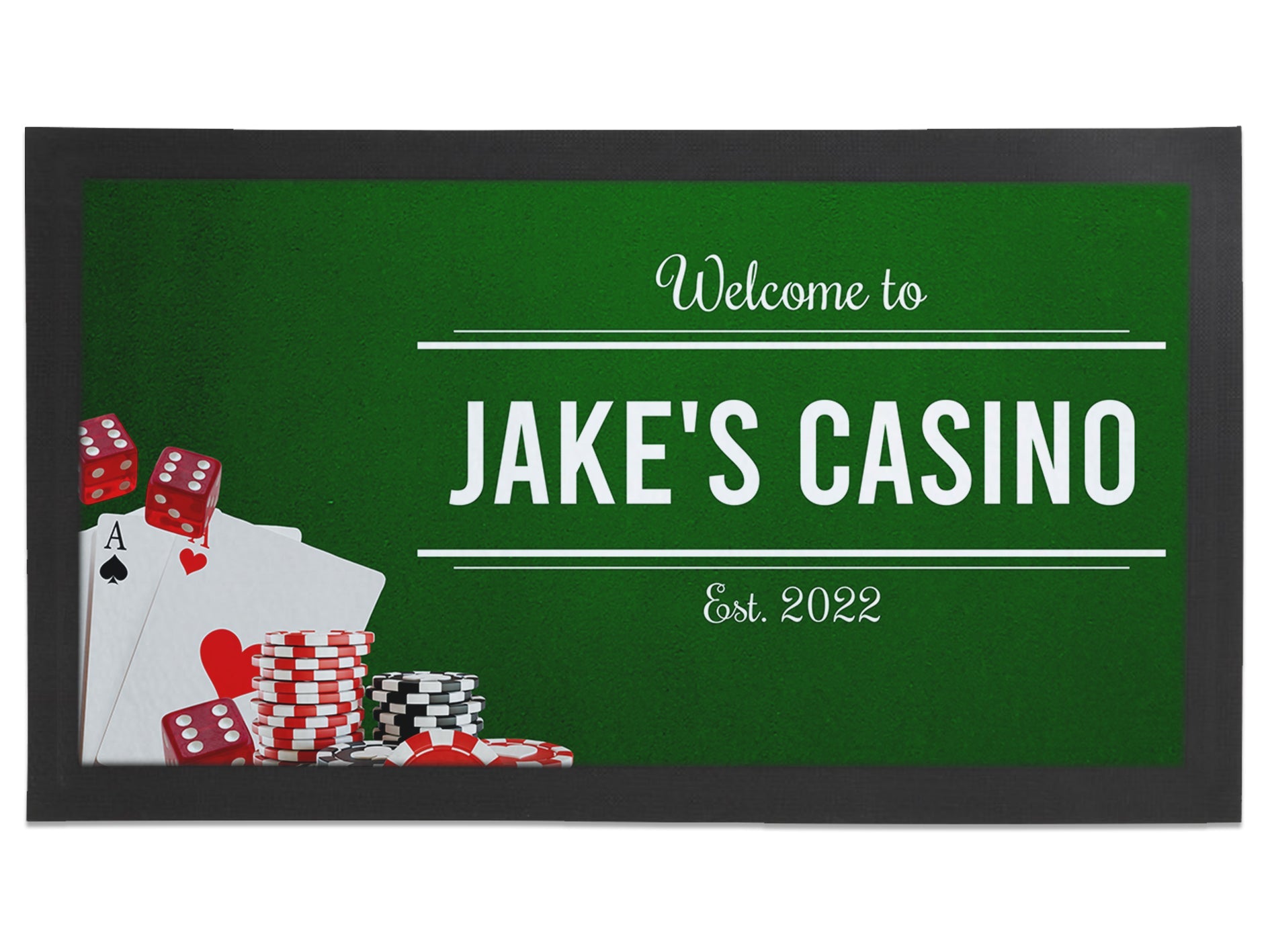 Casino Regular Bar Runner - Bar - Mats.co.uk