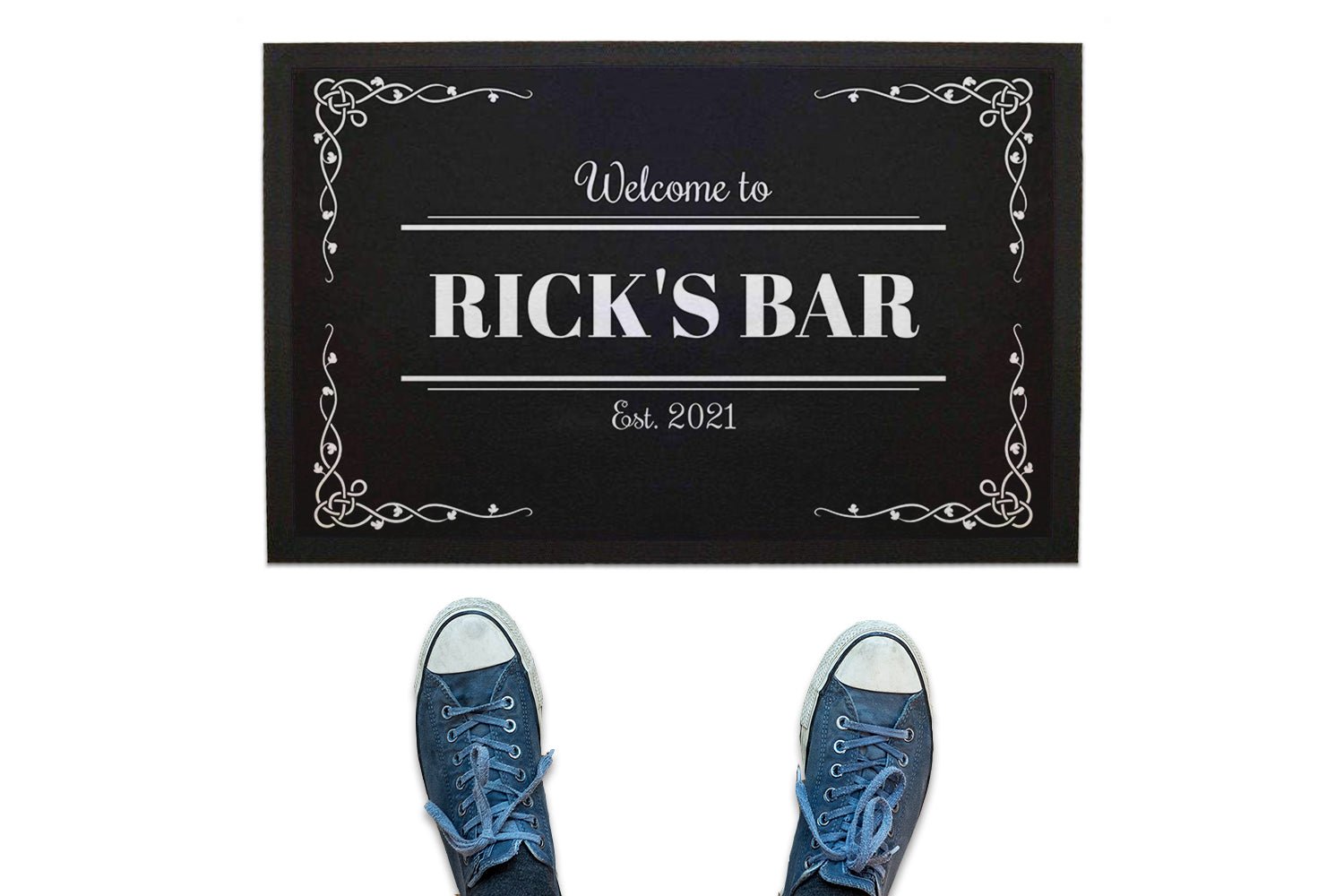 Celtic Vines Floor Mat - Bar - Mats.co.uk