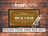 Celtic Vines Regular Bar Runner (Colours) - Bar - Mats.co.uk