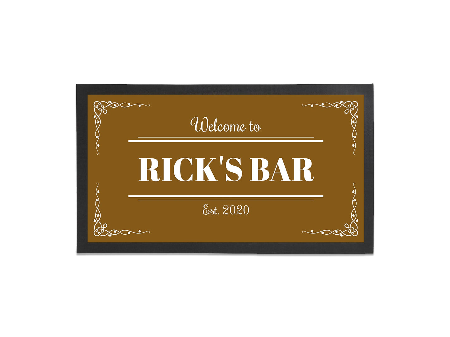 Celtic Vines Regular Bar Runner (Colours) - Bar - Mats.co.uk