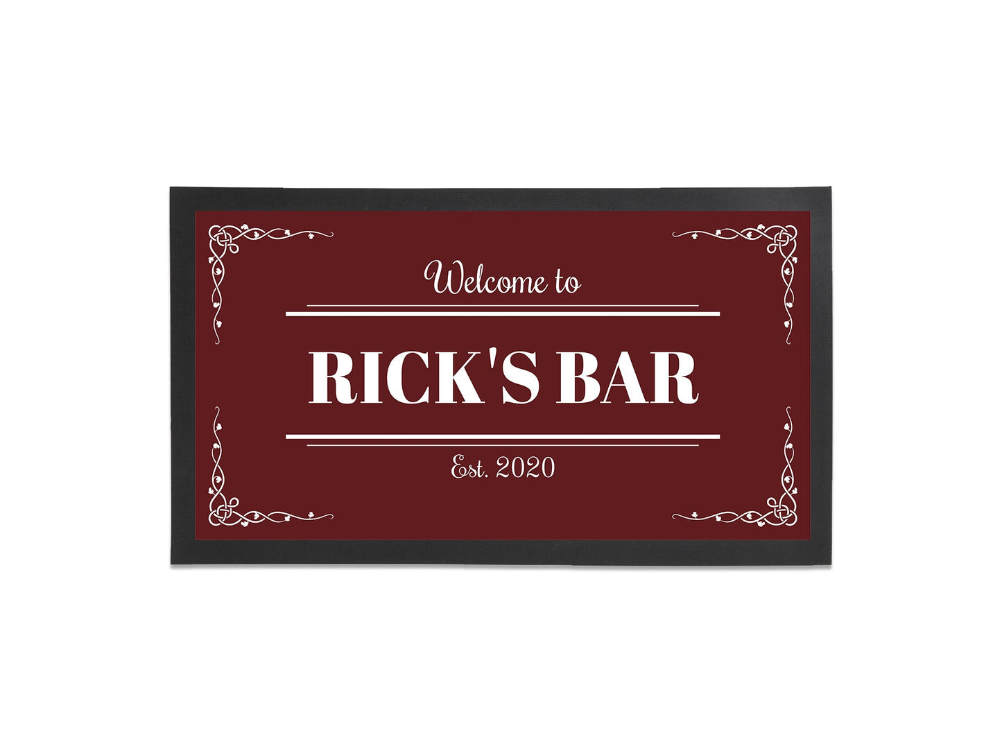 Celtic Vines Regular Bar Runner (Colours) - Bar - Mats.co.uk