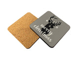 Christmas Reindeer Coaster - Bar - Mats.co.uk