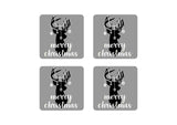 Christmas Reindeer Coaster - Bar - Mats.co.uk