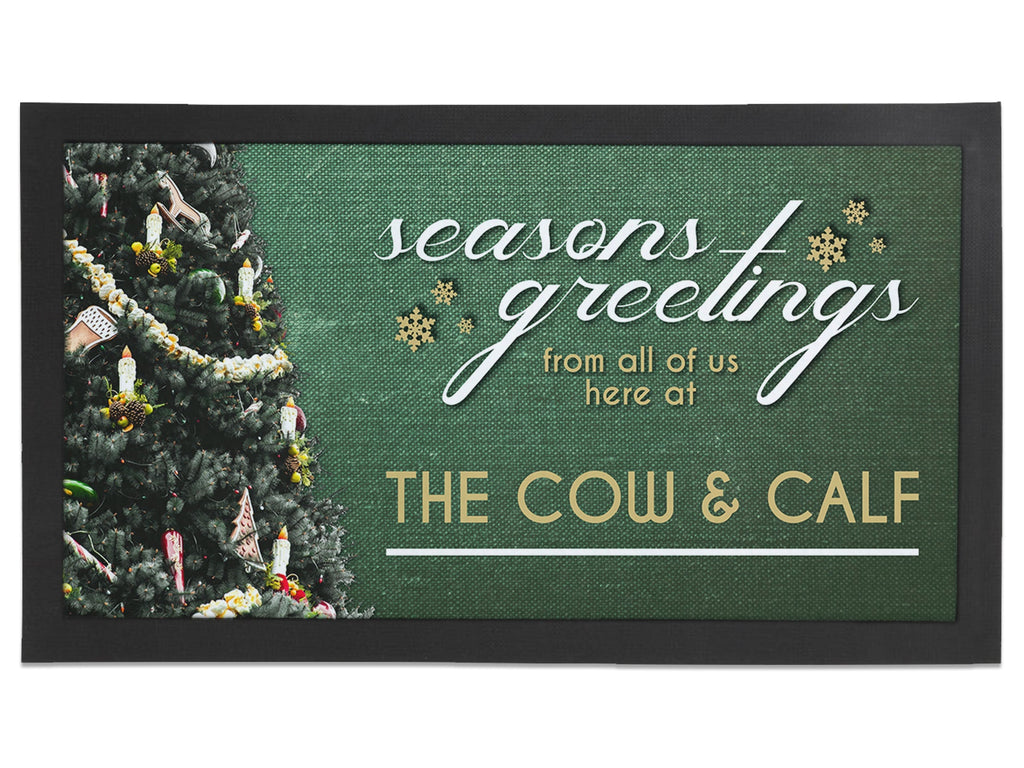 Christmas Tree Regular Bar Runner - Bar - Mats.co.uk