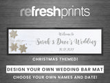 Christmas Wedding Star Large Bar Runner - Bar - Mats.co.uk