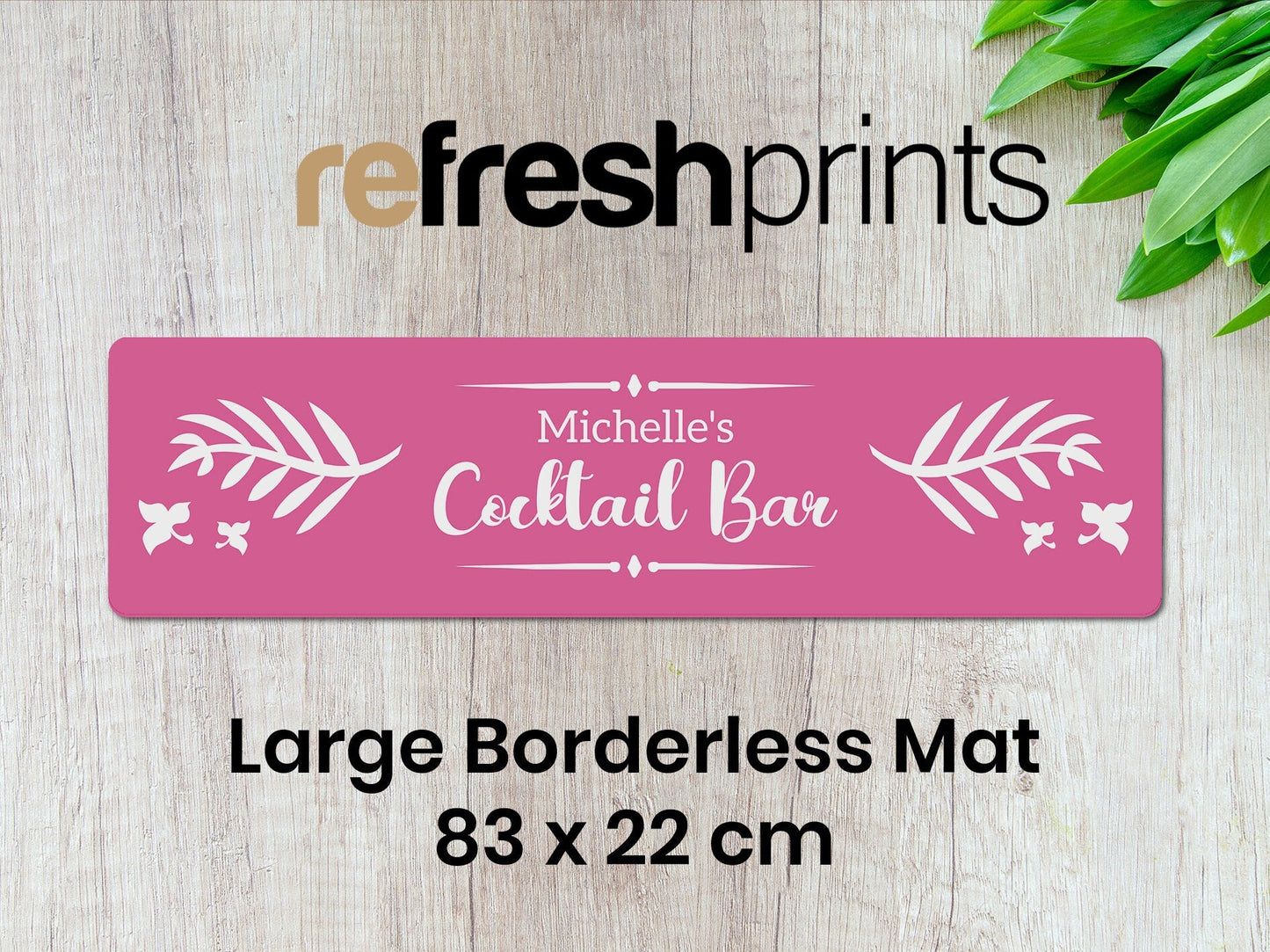 Cocktail Bar Premium Bar Runner - Bar - Mats.co.uk