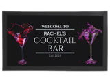Cocktail Glass Regular Bar Runner - Bar - Mats.co.uk